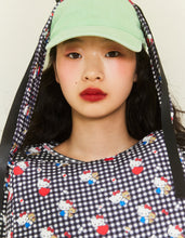 Load image into Gallery viewer, hello kitty x little sunny bite print bag / BLACK