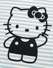画像をギャラリービューアに読み込む, HELLO KITTY x little sunny bite stripe long tee / BLUE BD
