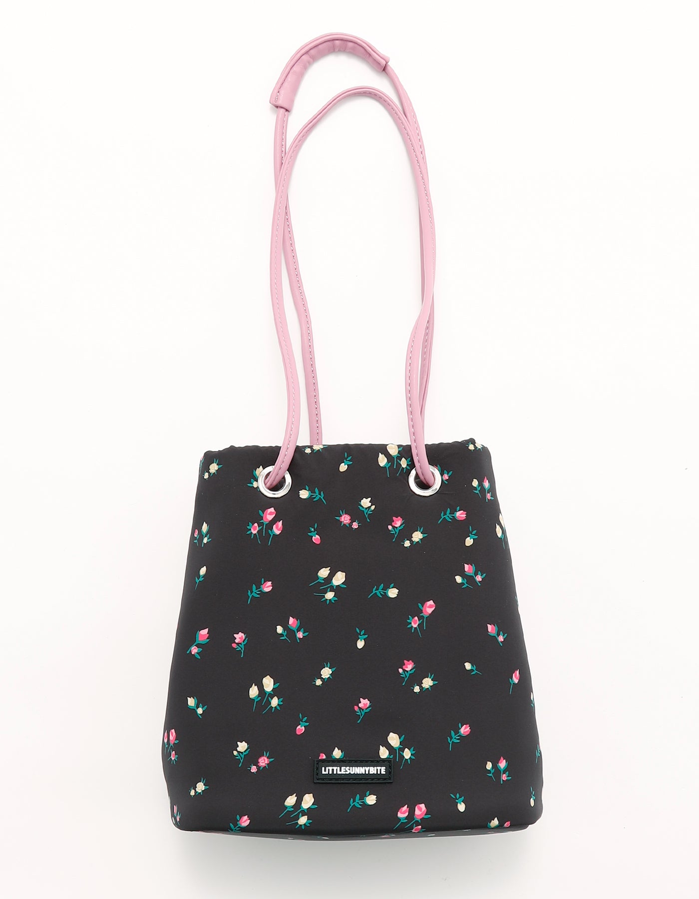 rose 2way mini bag / BLACK