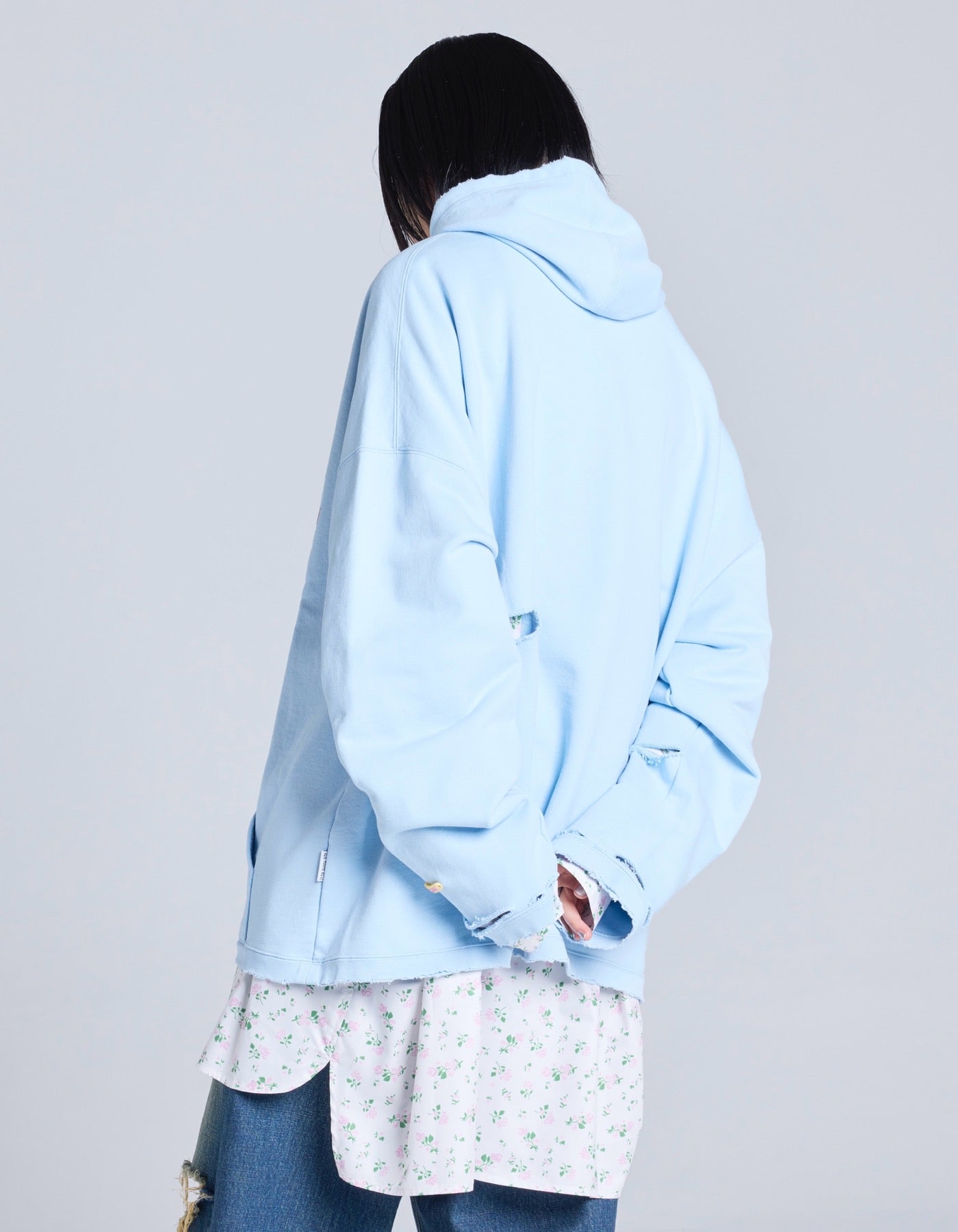 Jadore LSB hoodie / BLUE