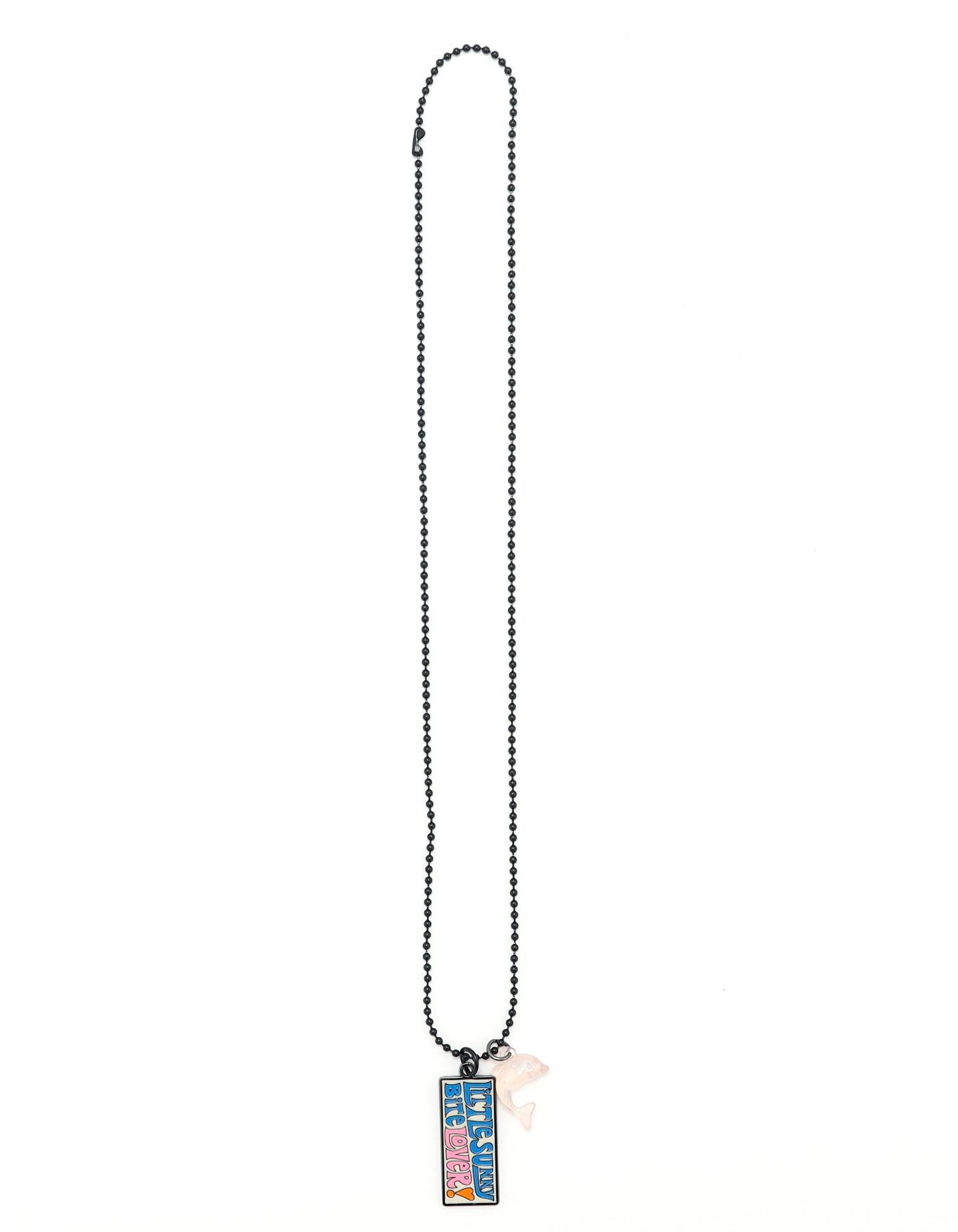 little sunny bite (リトルサニーバイト)plate.necklace / ORANGE