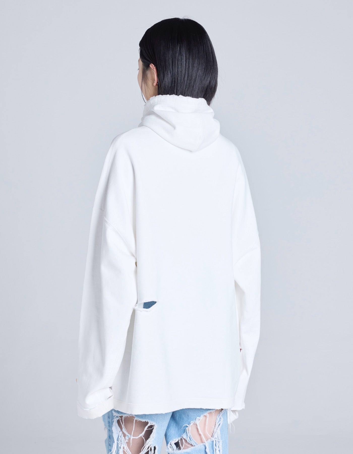 little sunny bite (リトルサニーバイト)Jadore LSB hoodie / WHITE