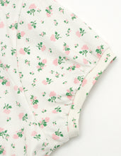 画像をギャラリービューアに読み込む, floral bomber mini dress tee / WHITE