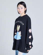 画像をギャラリービューアに読み込む, MARRONCREAM x little sunny bite long tee / BLACK