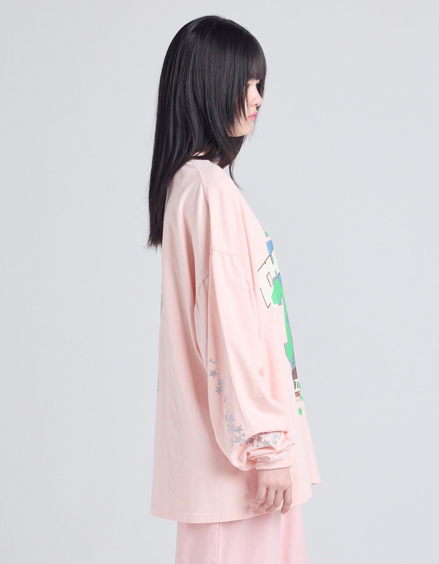 32 love long tee / PINK