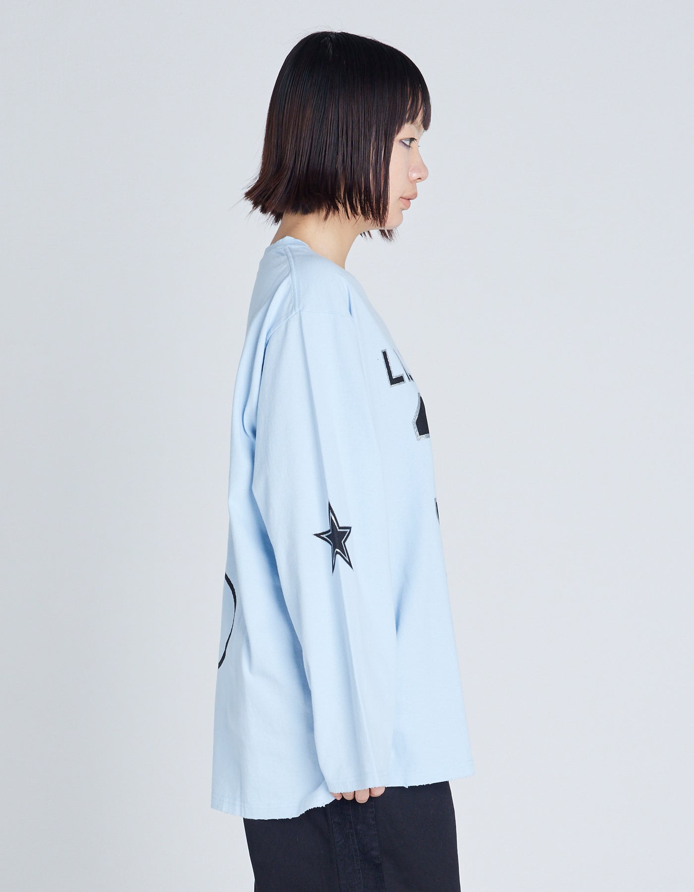 32 LONG TEE / BLUE