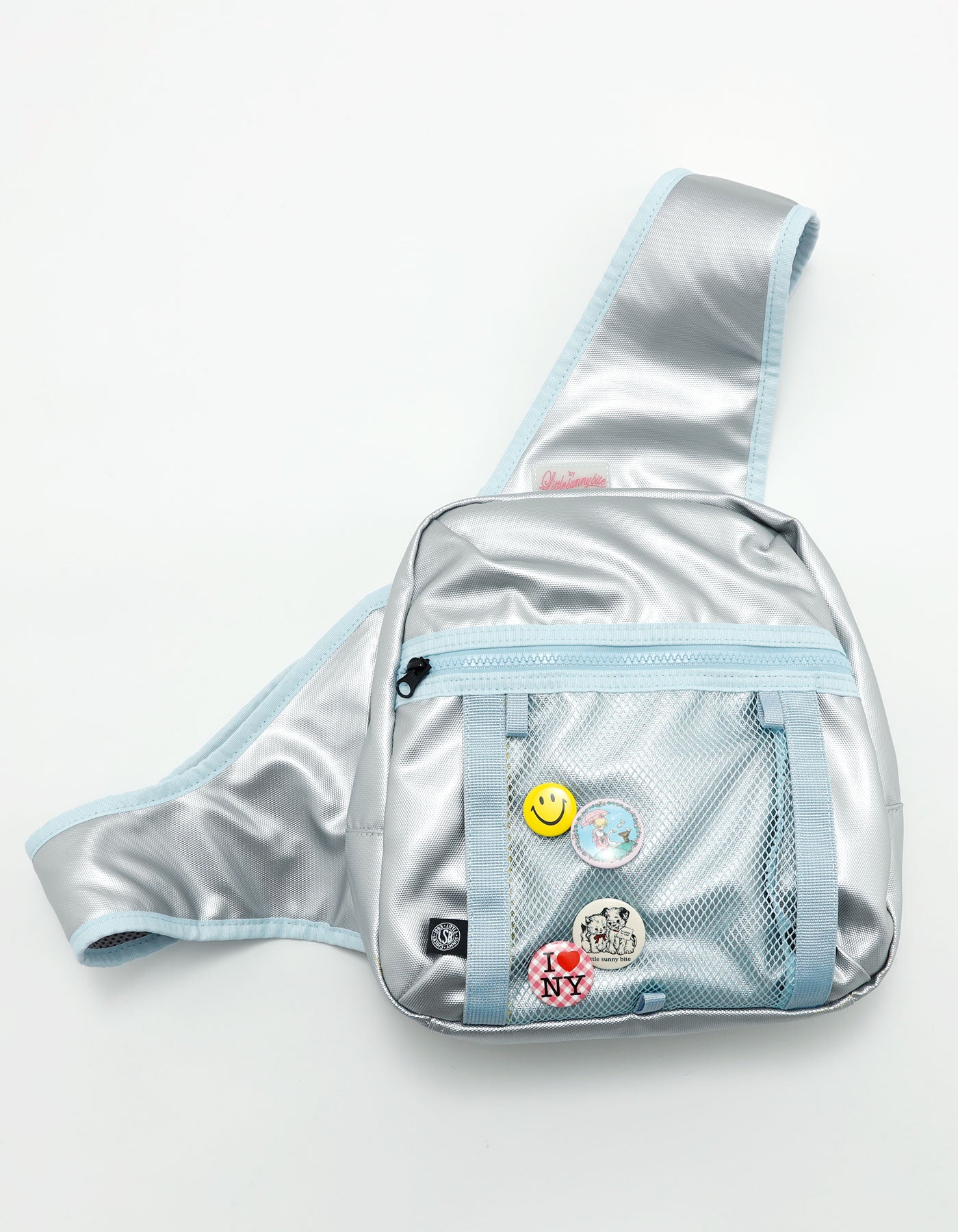 レディース リトルサニーバイト ショルダーバッグ シルバー 完売品 缶 