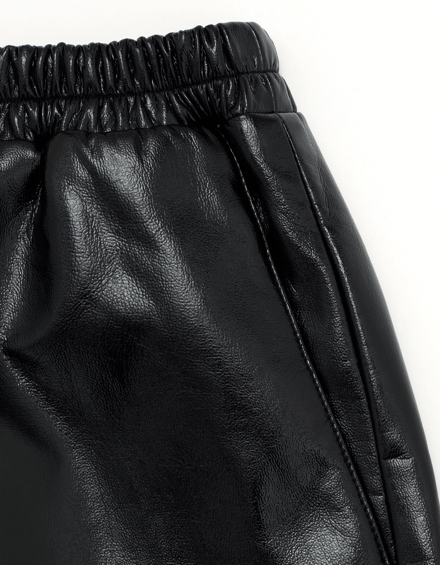 glitter skirt / BLACK