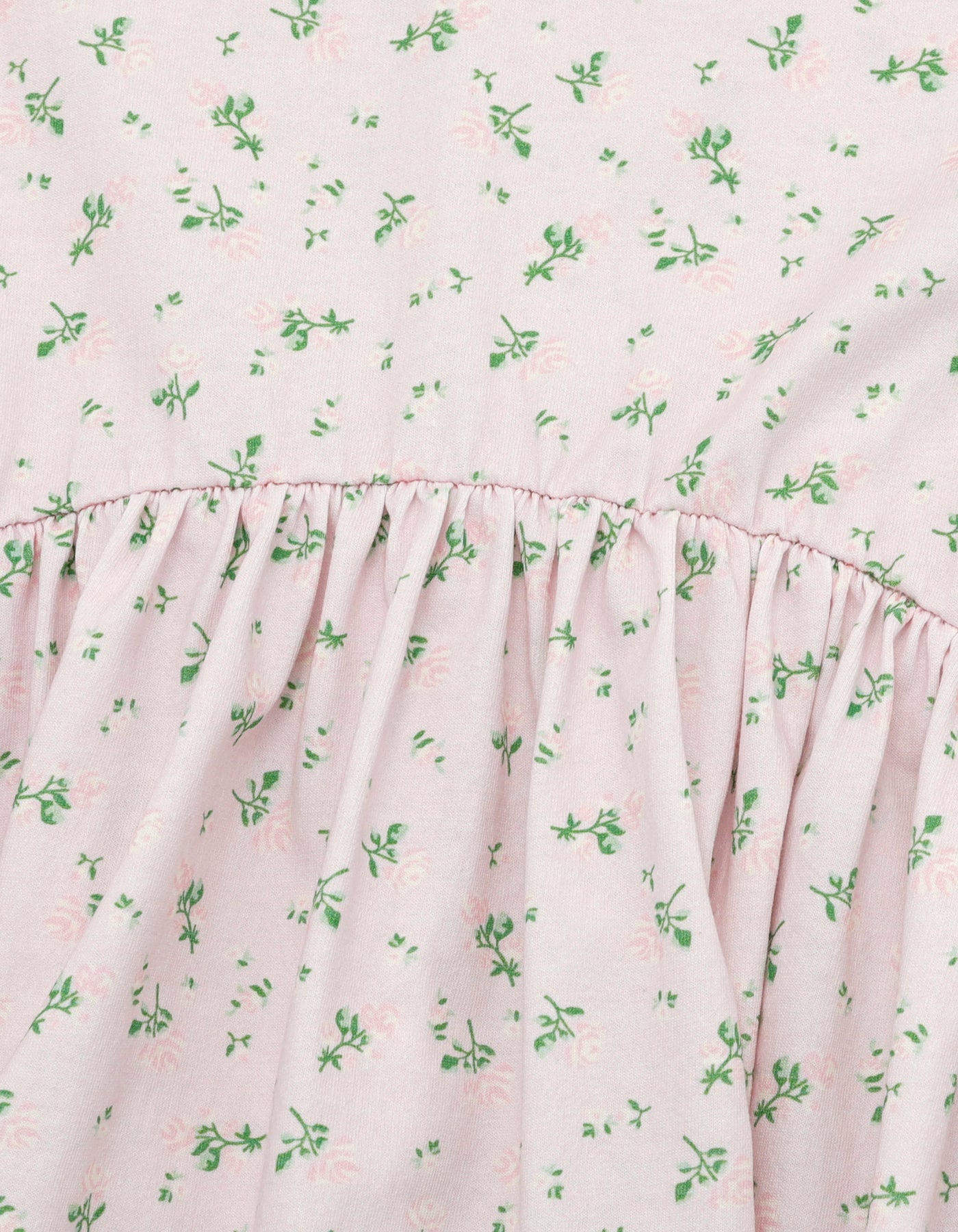 floral bomber mini dress tee / PINK