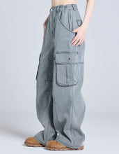 画像をギャラリービューアに読み込む, cargo pants / GRAY