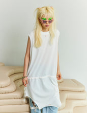 画像をギャラリービューアに読み込む, 2way summer tank dress / WHITE
