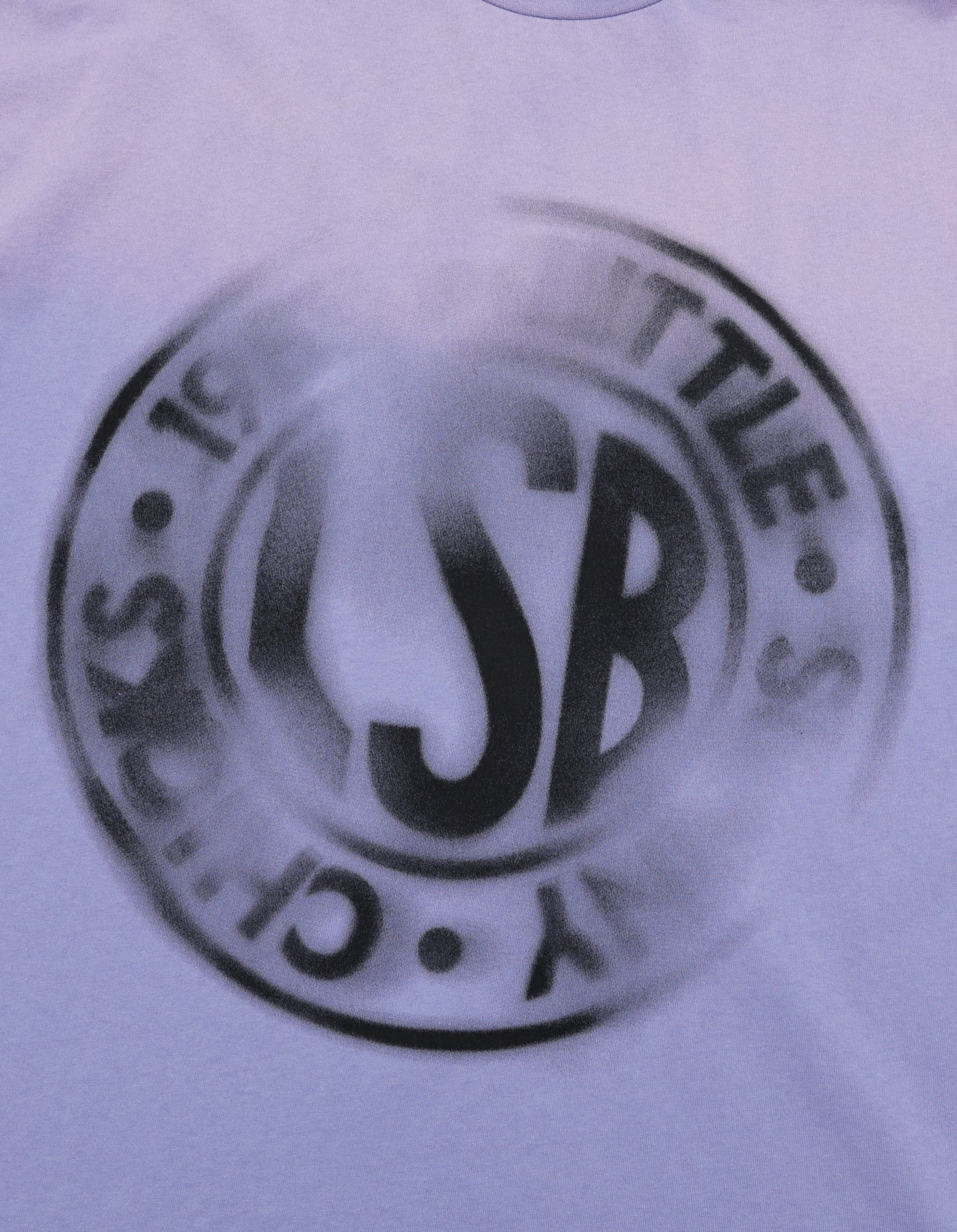 logo big tee / PURPLE
