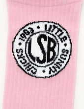 画像をギャラリービューアに読み込む, LSB logo socks / PINK