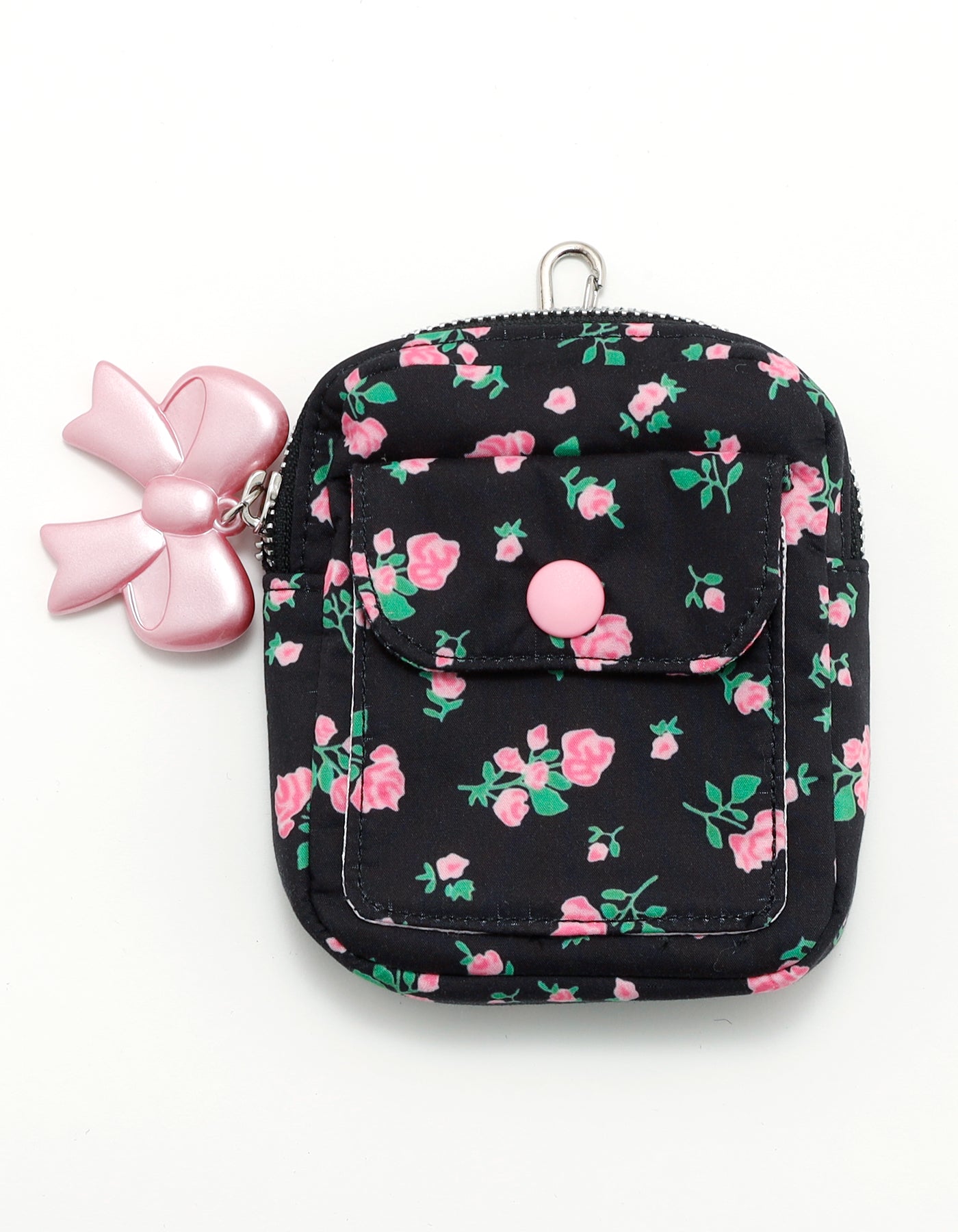 little sunny bite - saa出品 little sunny bite (リトルサニーバイト)floral mini bag / BLACK