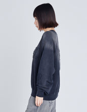 画像をギャラリービューアに読み込む, gradation sweat top / BLACK