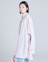 画像をギャラリービューアに読み込む, floral shirts / PINK