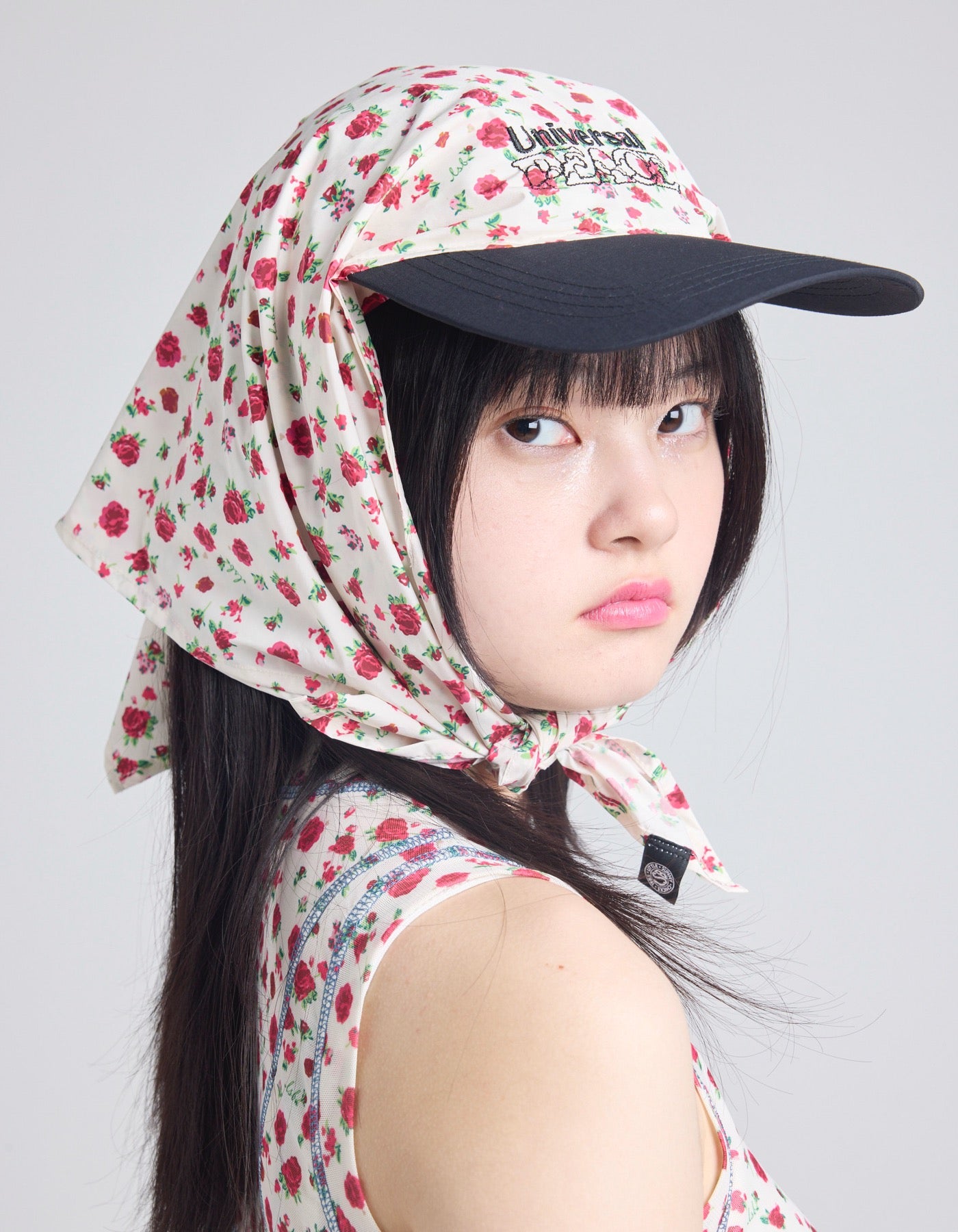 3 way cap / FLORAL