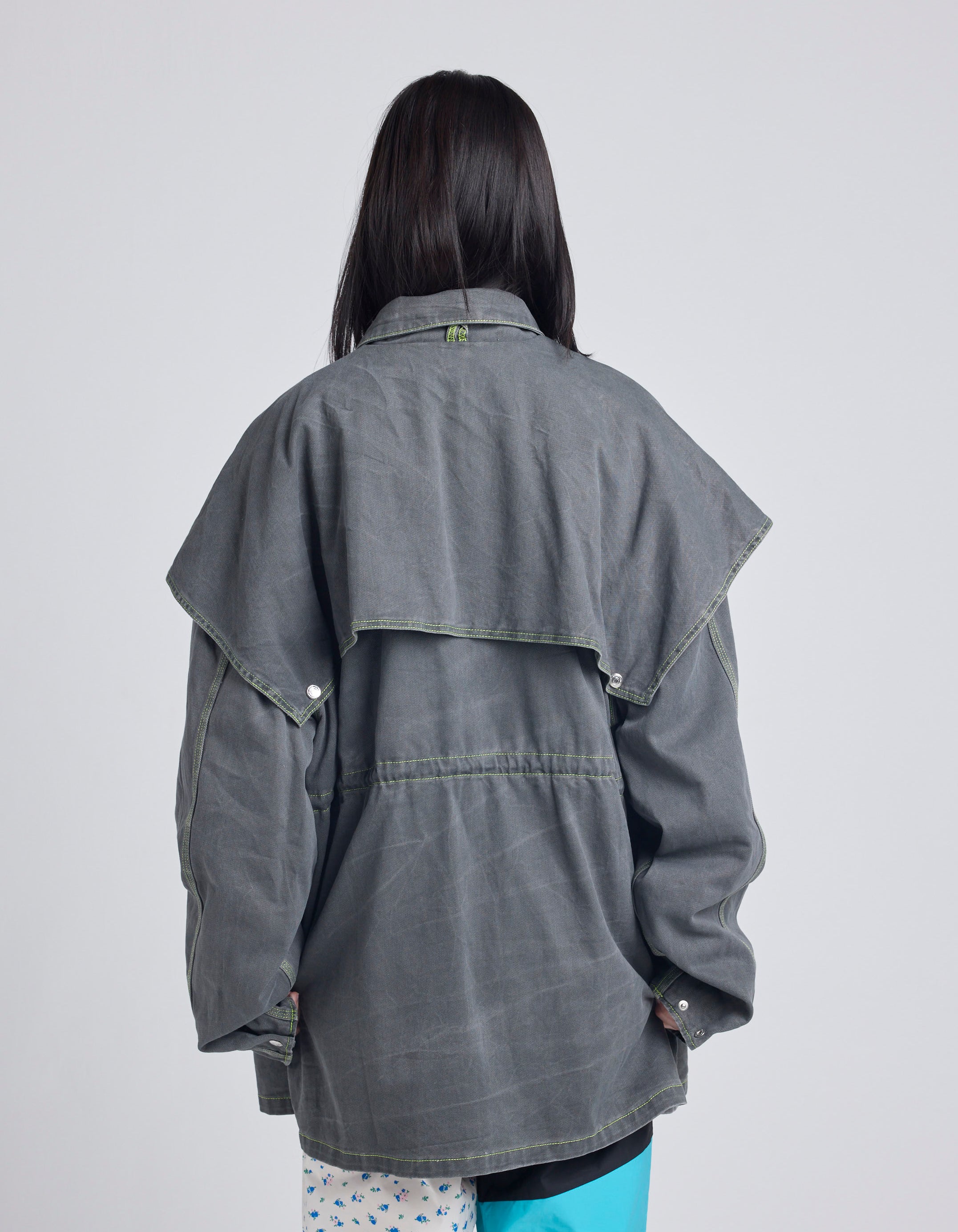 little sunny bite (リトルサニーバイト)twill jacket / BLACK