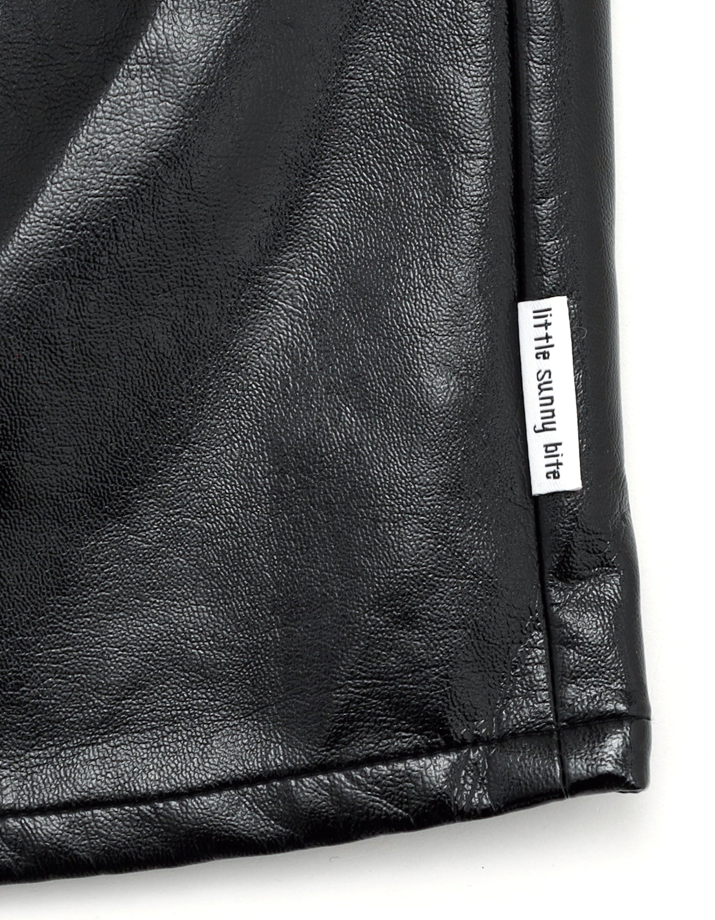 glitter skirt / BLACK