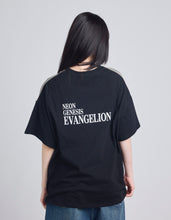 画像をギャラリービューアに読み込む, evangelion x little sunny bite face big tee / BLACK