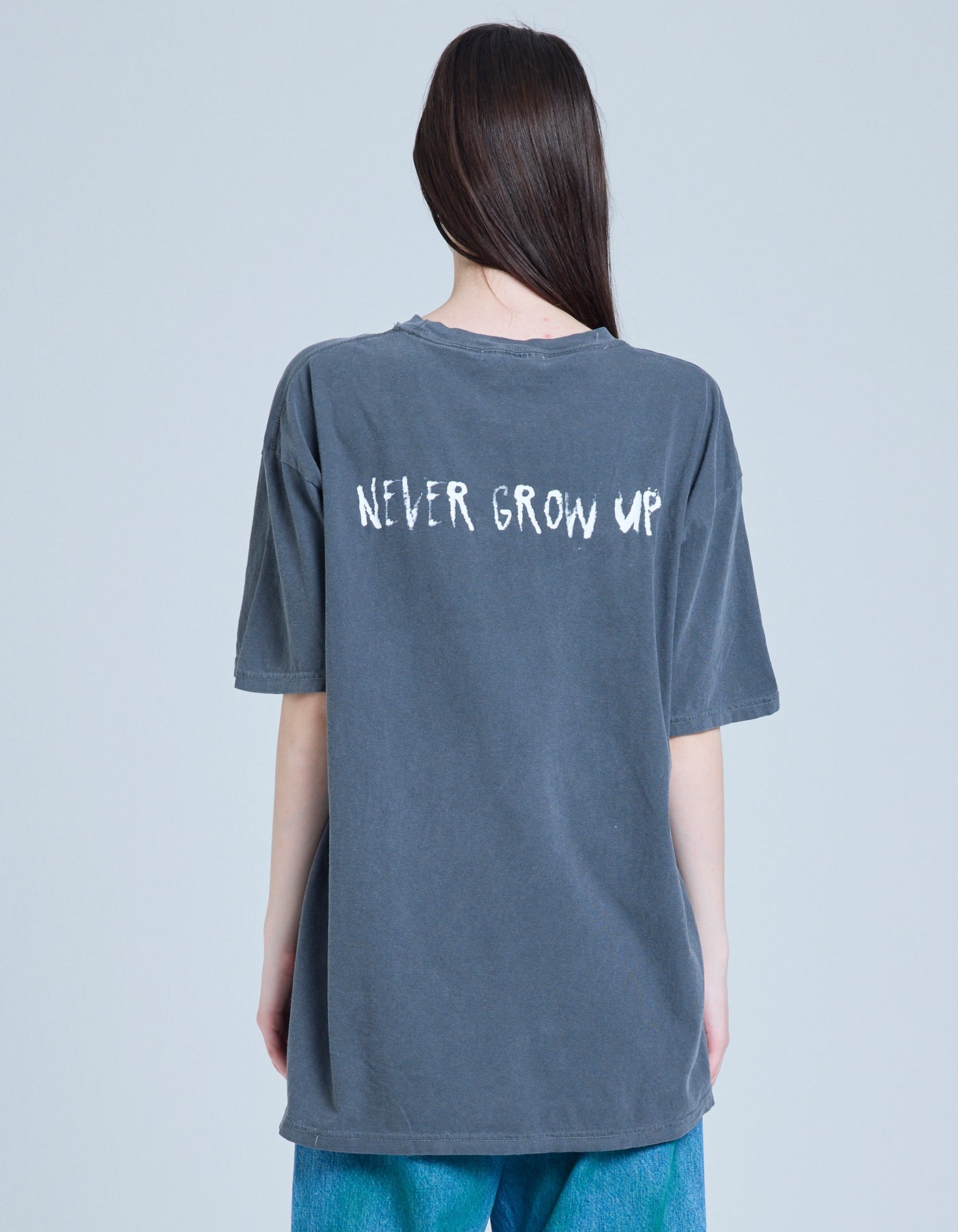 nana big tee  / BLACK