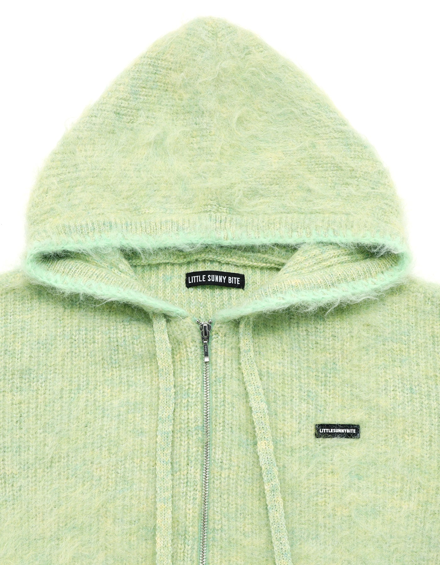 Little Rhythnnne ニット セール】クロシェライクリリーヤーンニットシャツ（ニット/セーター