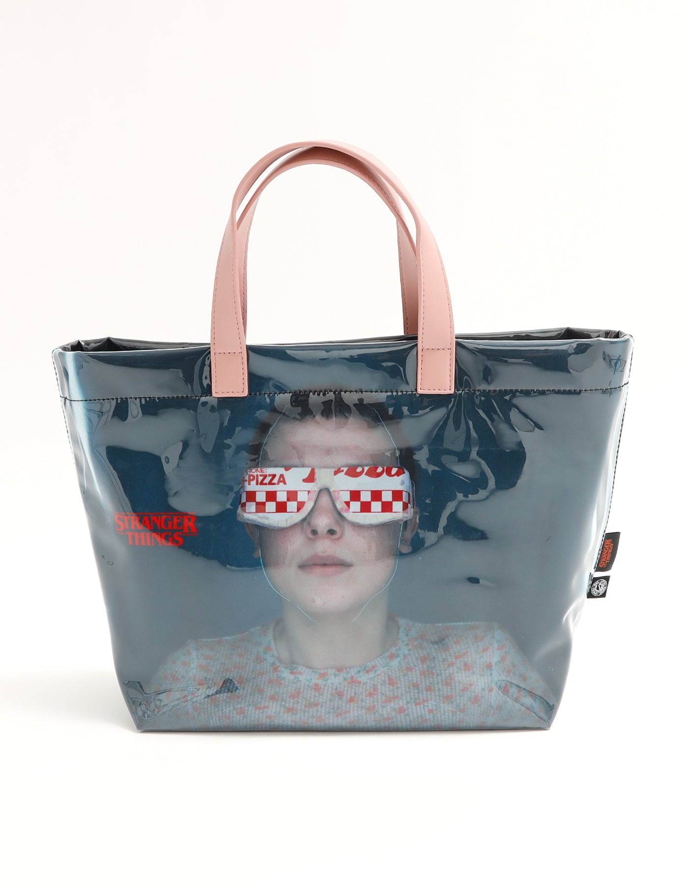 【PRE-ORDER】stranger things x little sunny bite photo tote bag / PINK