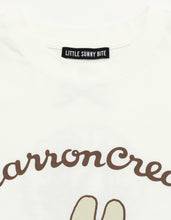 画像をギャラリービューアに読み込む, MARRONCREAM x little sunny bite big tee / WHITE