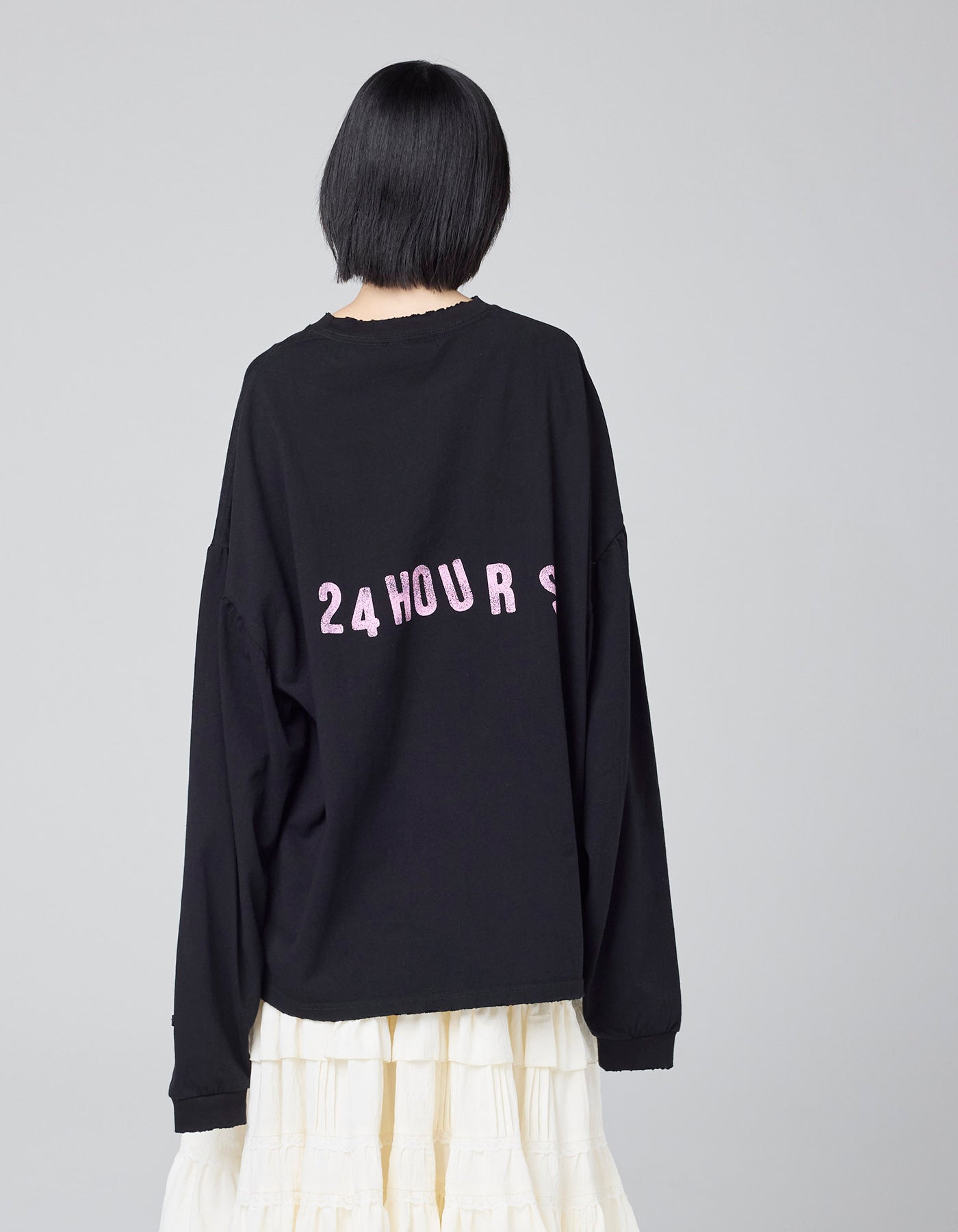 little sunny bite ロンt little sunny bite (リトルサニーバイト)LSB logo long tee / WHITE