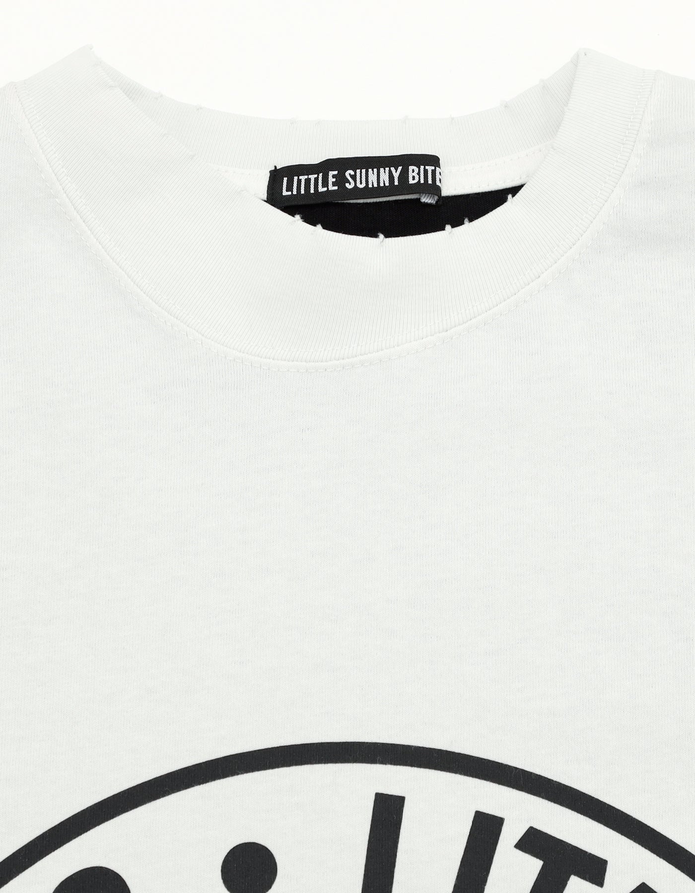 LSB logo long tee / WHITE