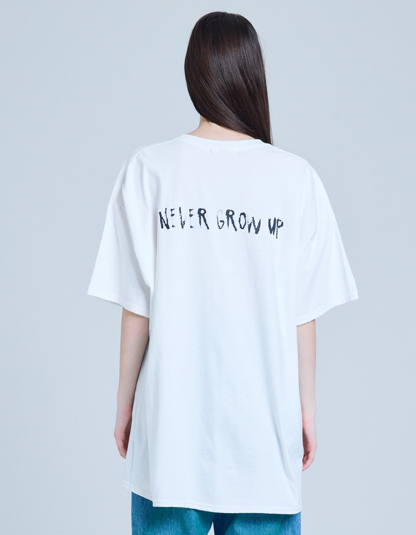 nana big tee  / WHITE