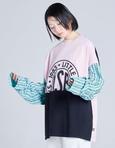 LSB logo long tee / PINK