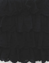 画像をギャラリービューアに読み込む, bear lace bag / BLACK