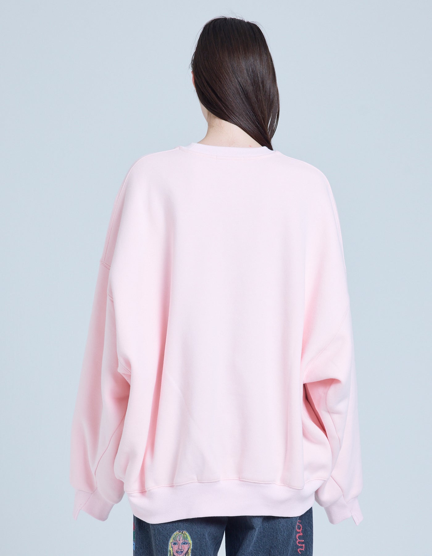 LSB logo sweat crew / PINK