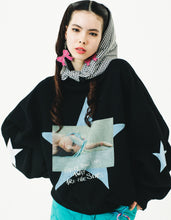 画像をギャラリービューアに読み込む, Valerie Phillips x little sunny bite photo sweat top / BLACK