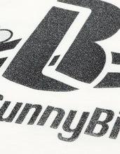 画像をギャラリービューアに読み込む, glitter print long tee / WHITE