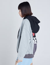 画像をギャラリービューアに読み込む, love bear hoodie / BLACK