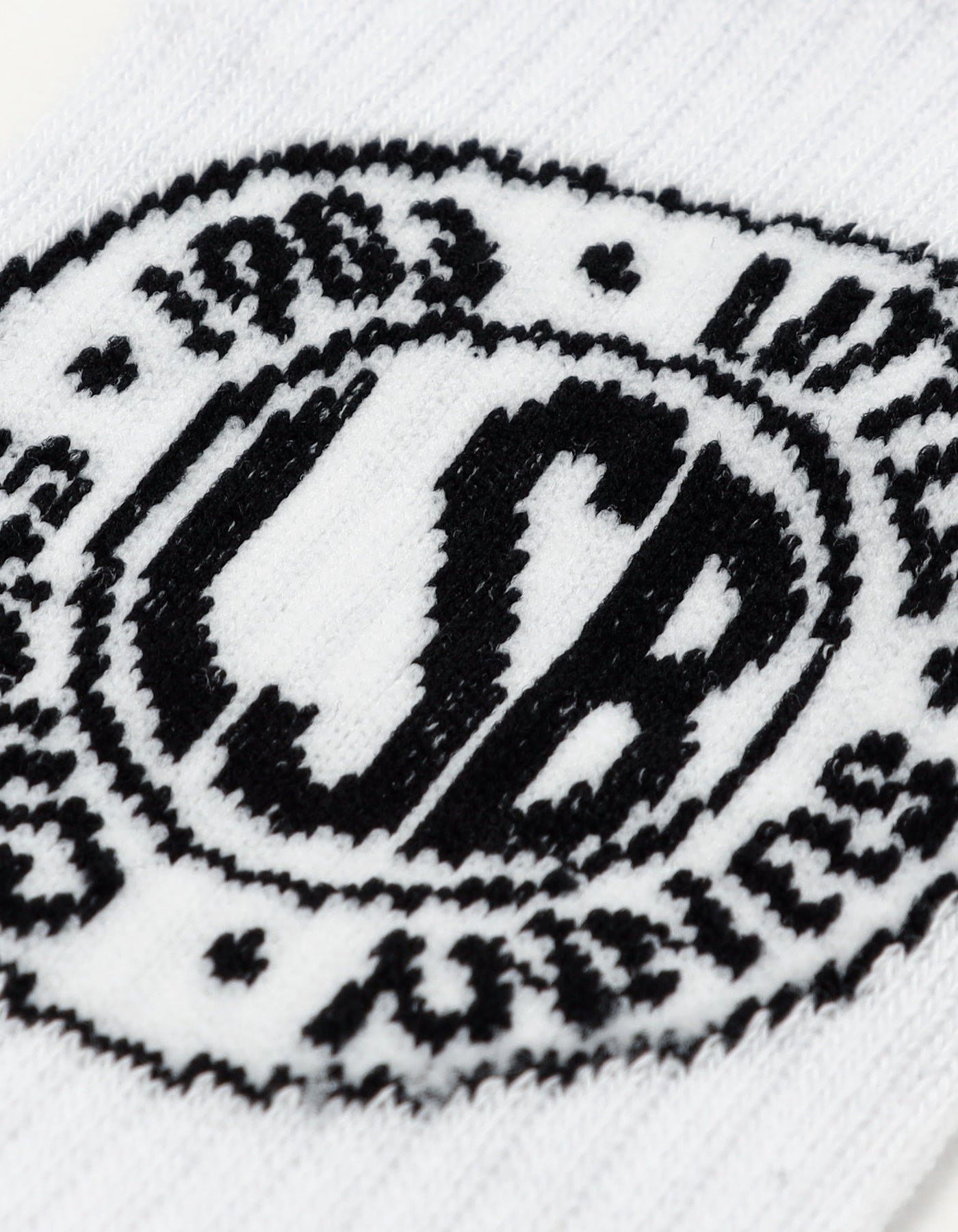 LSB logo socks / WHITE