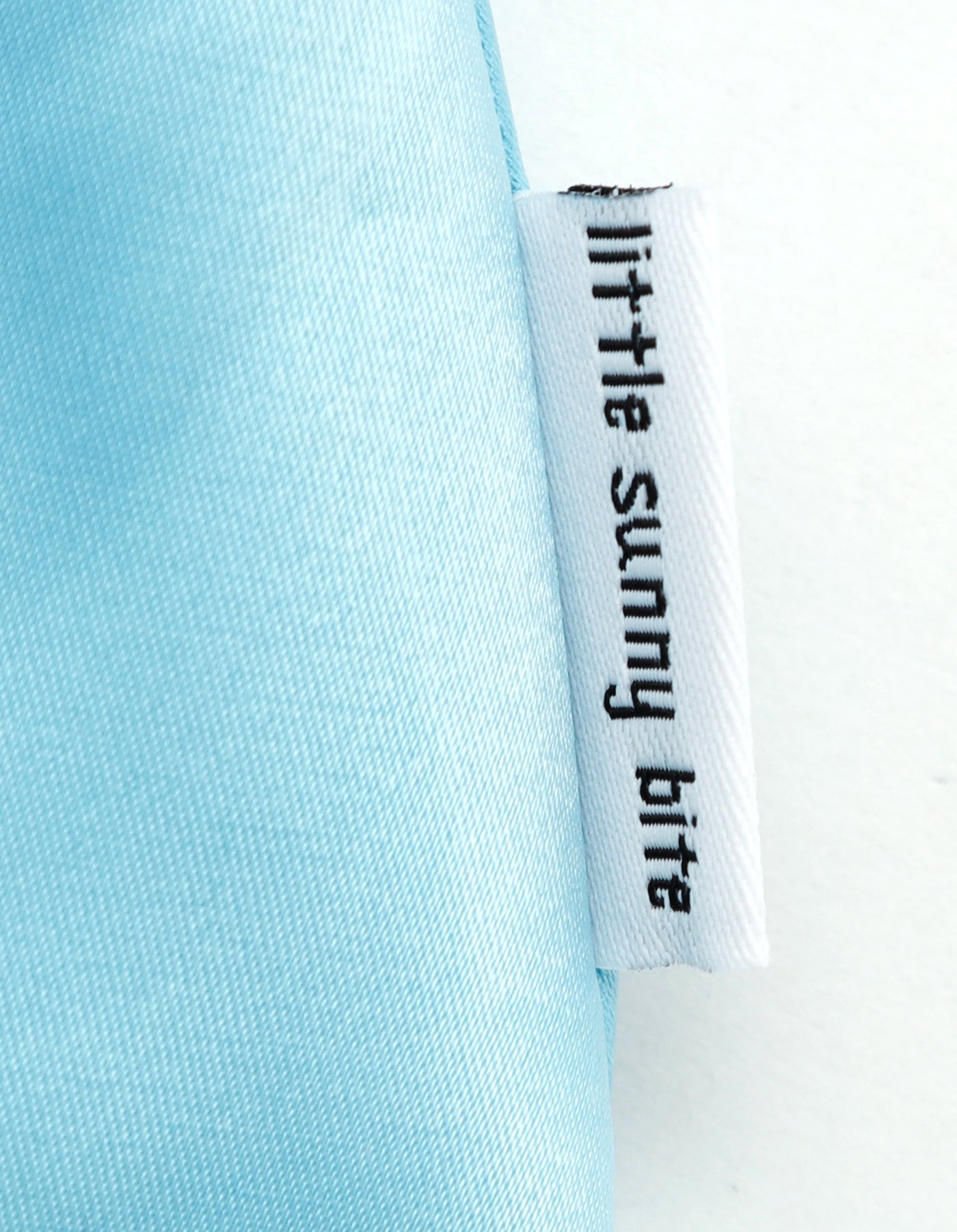 satin sailor dress / BLUE