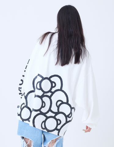 HELLO KITTY x little sunny bite long tee / WHITE