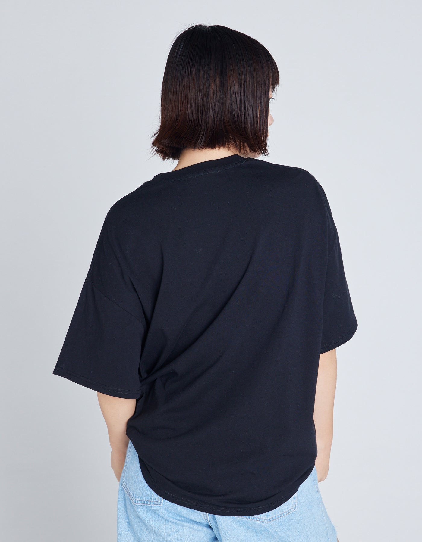 I love LSB big tee / BLACK