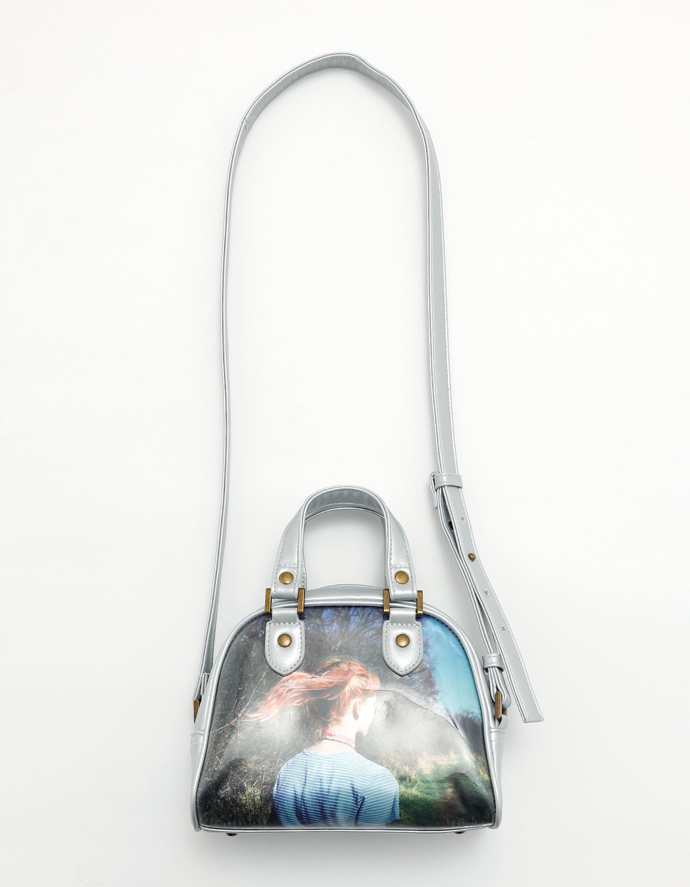 Valerie Phillips x little sunny bite photo bag / SILVER