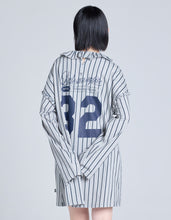 画像をギャラリービューアに読み込む, baseball dress / GRAY