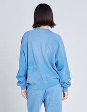 画像をギャラリービューアに読み込む, gradation sweat top / BLUE