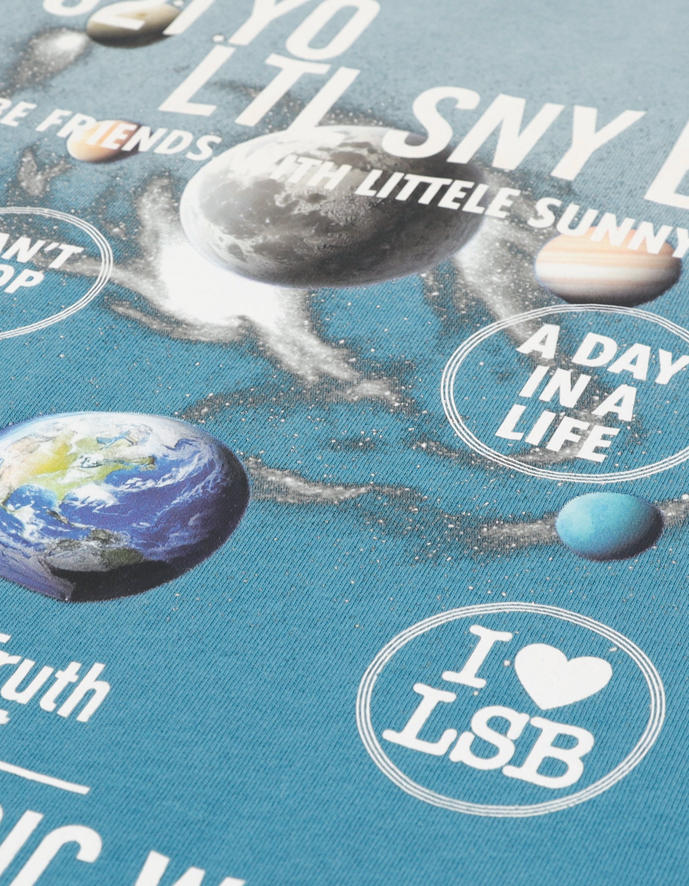 cosmic big tee / BLUE