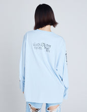 画像をギャラリービューアに読み込む, Valerie Phillips x little sunny bite photo long tee / BLUE