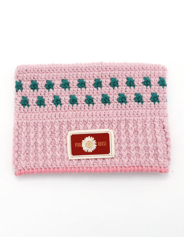 little sunny bite と pink house cat knit hat / PINK
