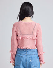 画像をギャラリービューアに読み込む, knit cardigan / PINK