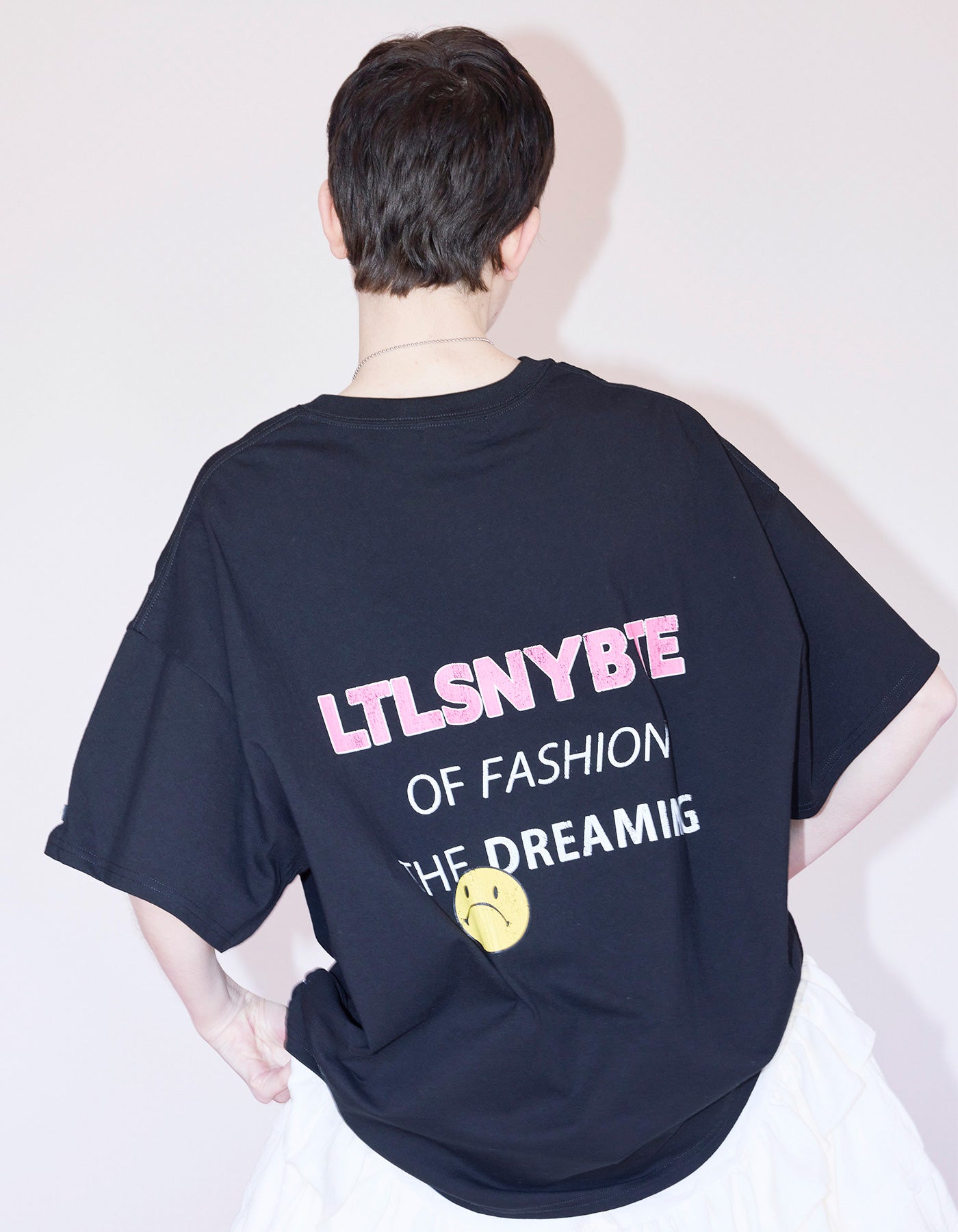 little sunny bite (リトルサニーバイト)logo big tee / BLACK