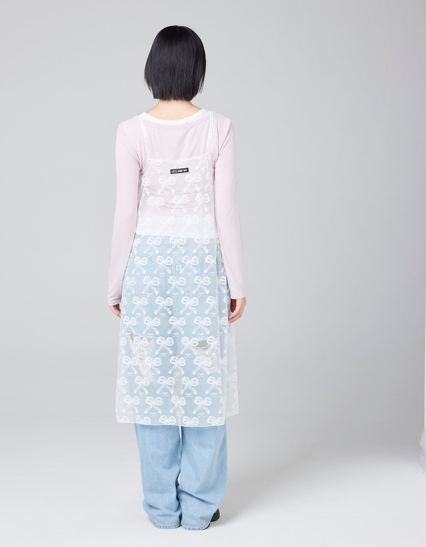 little sunny bite (リトルサニーバイト)lace long dress / WHITE